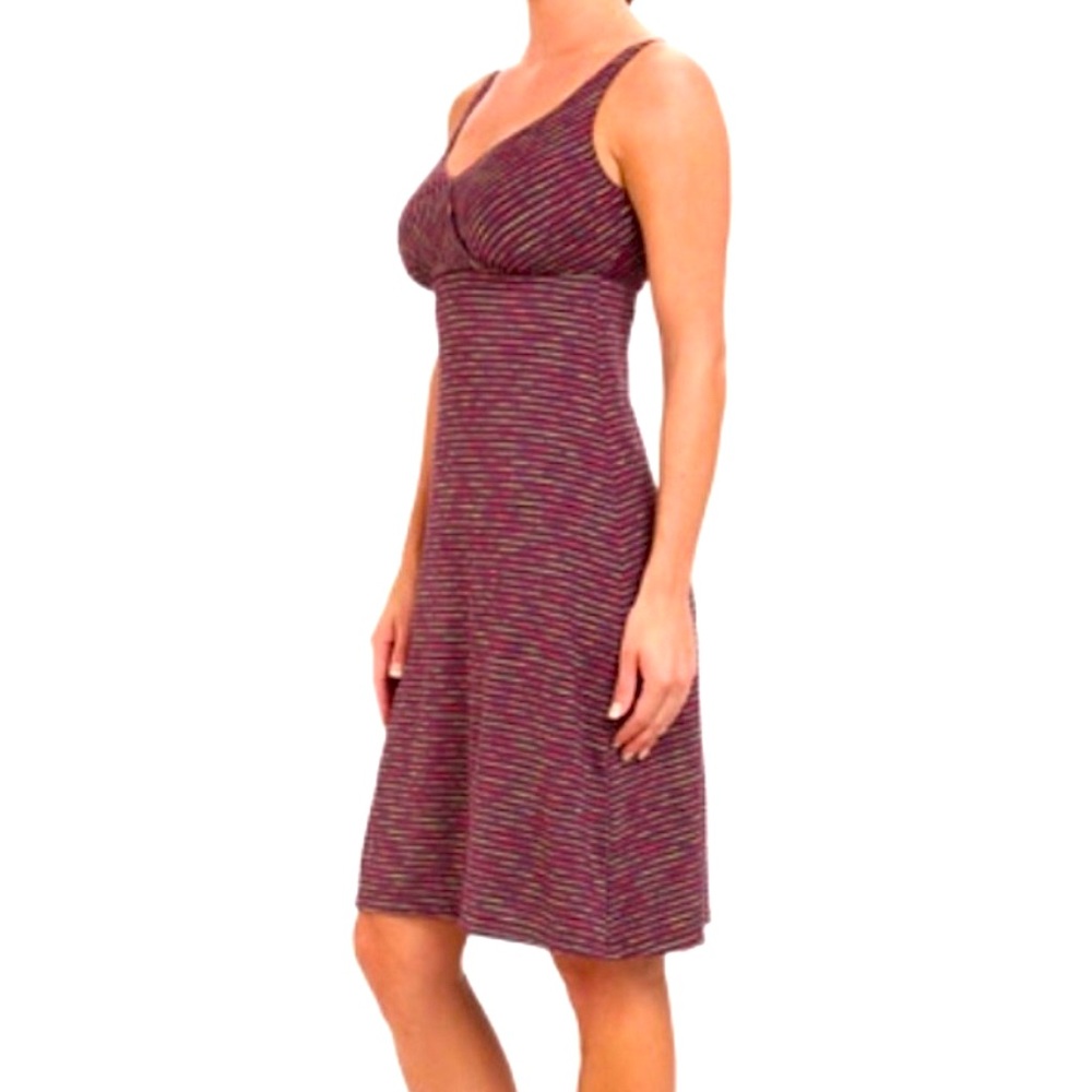 NWT prAna Dark Plum Ivy Dress Large